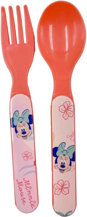Disney Minnie vasaras sviestmaižu kaste + galda piederumu komplekts