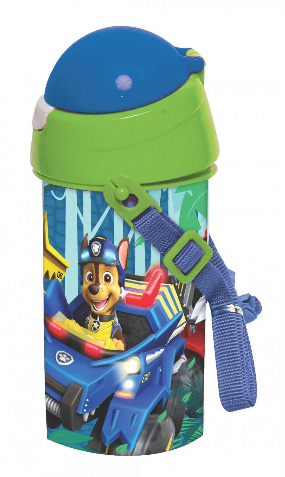Ķepu patruļas Dino glābšanas pudele, sporta pudele 500 ml