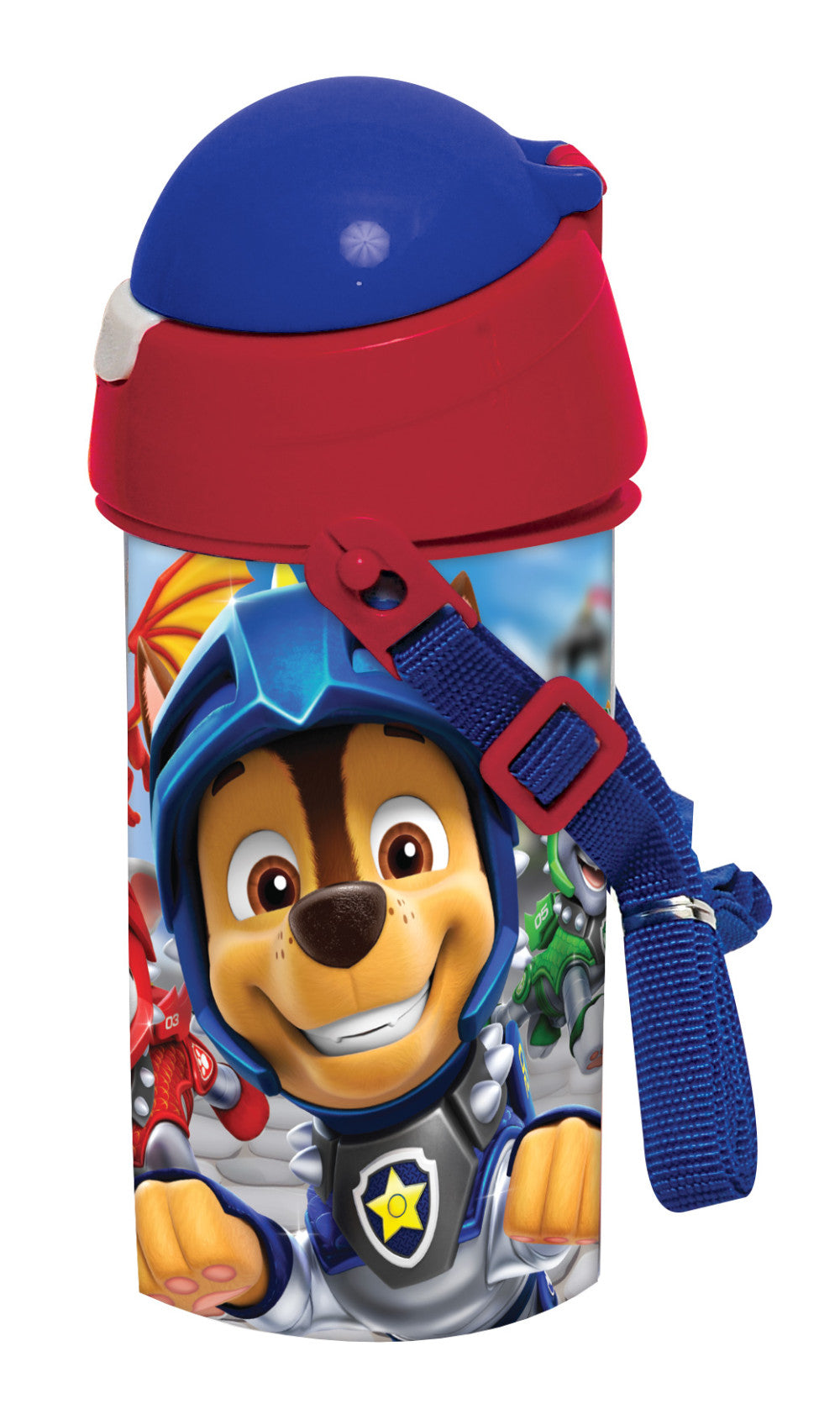 Ķepu patruļas bruņinieku ūdens pudele, sporta pudele 500 ml