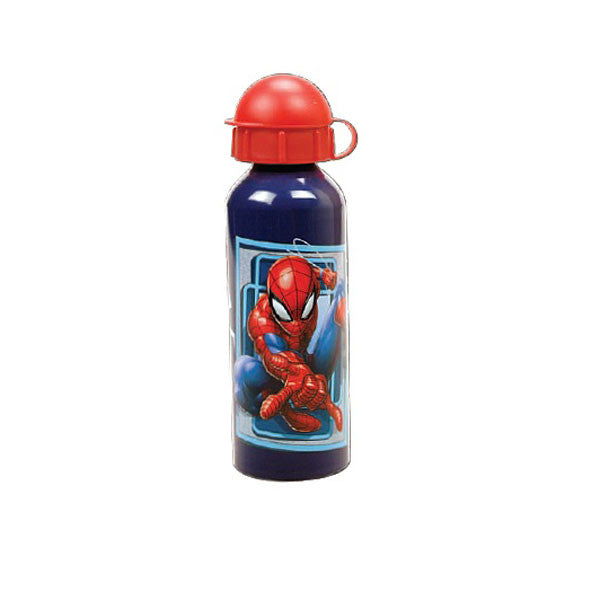 Zirnekļcilvēka pasaules alumīnija pudele 520 ml