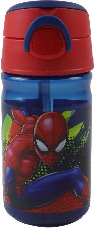Zirnekļcilvēka Splotch plastmasas pudele ar āķi 350 ml
