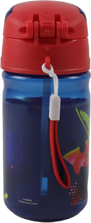 Zirnekļcilvēka Splotch plastmasas pudele ar āķi 350 ml