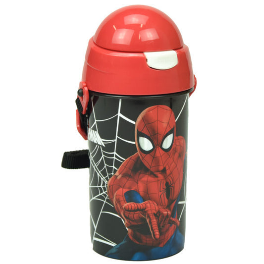 Zirnekļcilvēka tīmekļa pudele, sporta pudele 500 ml