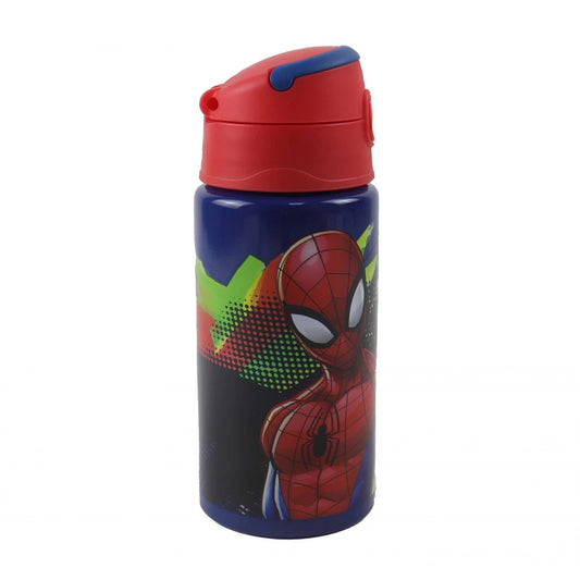 Zirnekļcilvēka Splotch alumīnija pudele ar āķi 500 ml