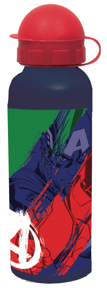 Avengers daudzkrāsaina alumīnija ūdens pudele 520 ml