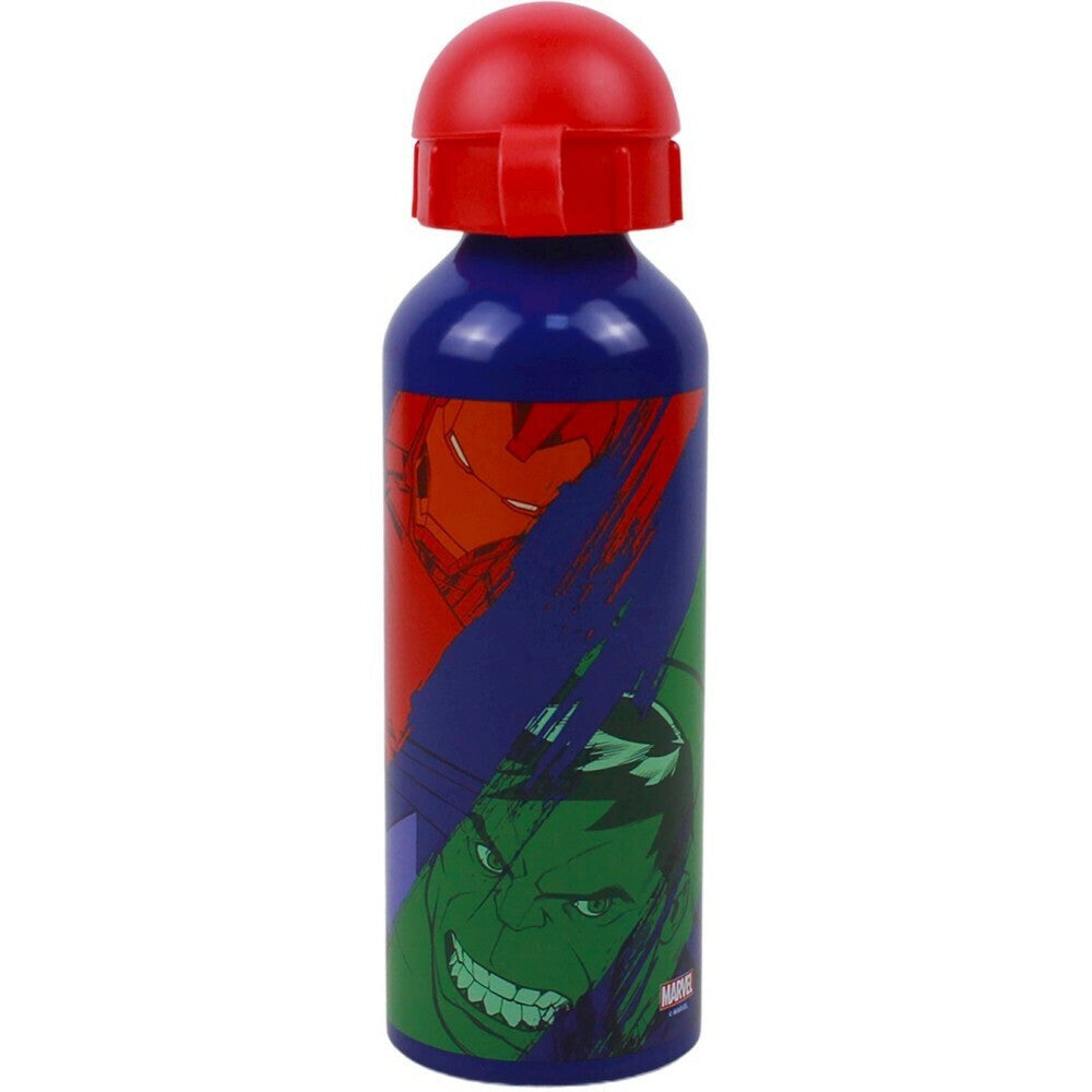 Avengers daudzkrāsaina alumīnija ūdens pudele 520 ml