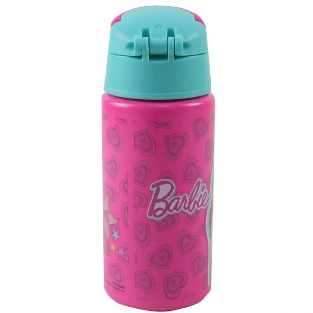 Barbie Love alumīnija pudele ar āķīti 500 ml