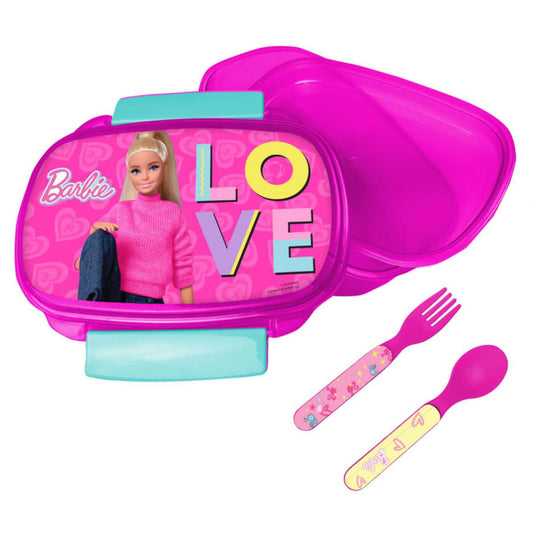 Barbie Love sviestmaižu kaste + galda piederumu komplekts