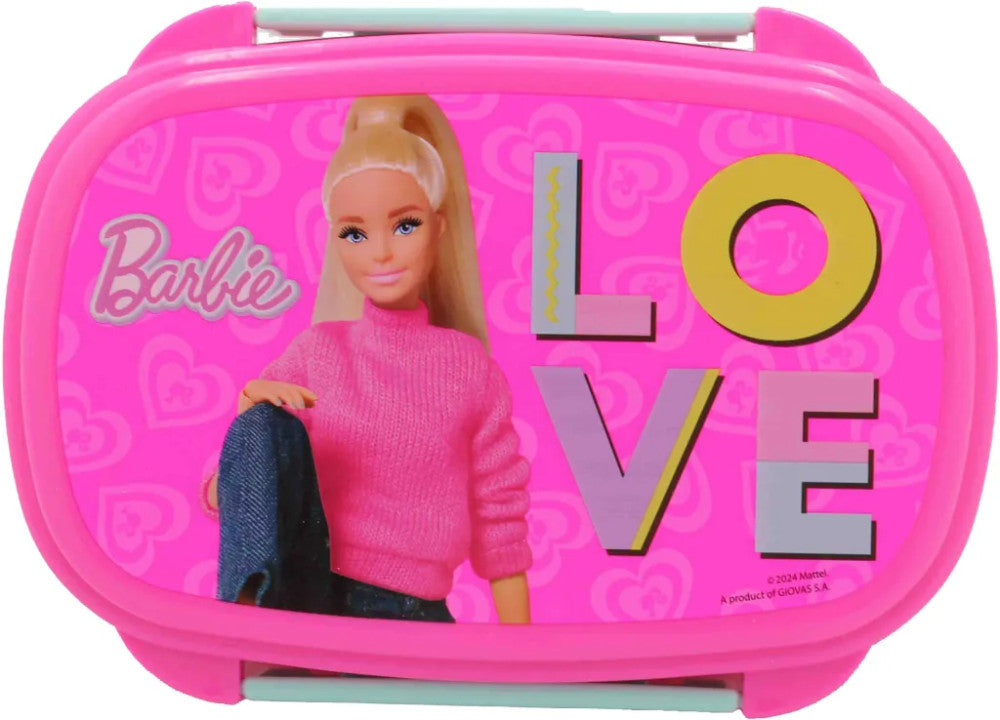 Barbie Love sviestmaižu kaste + galda piederumu komplekts