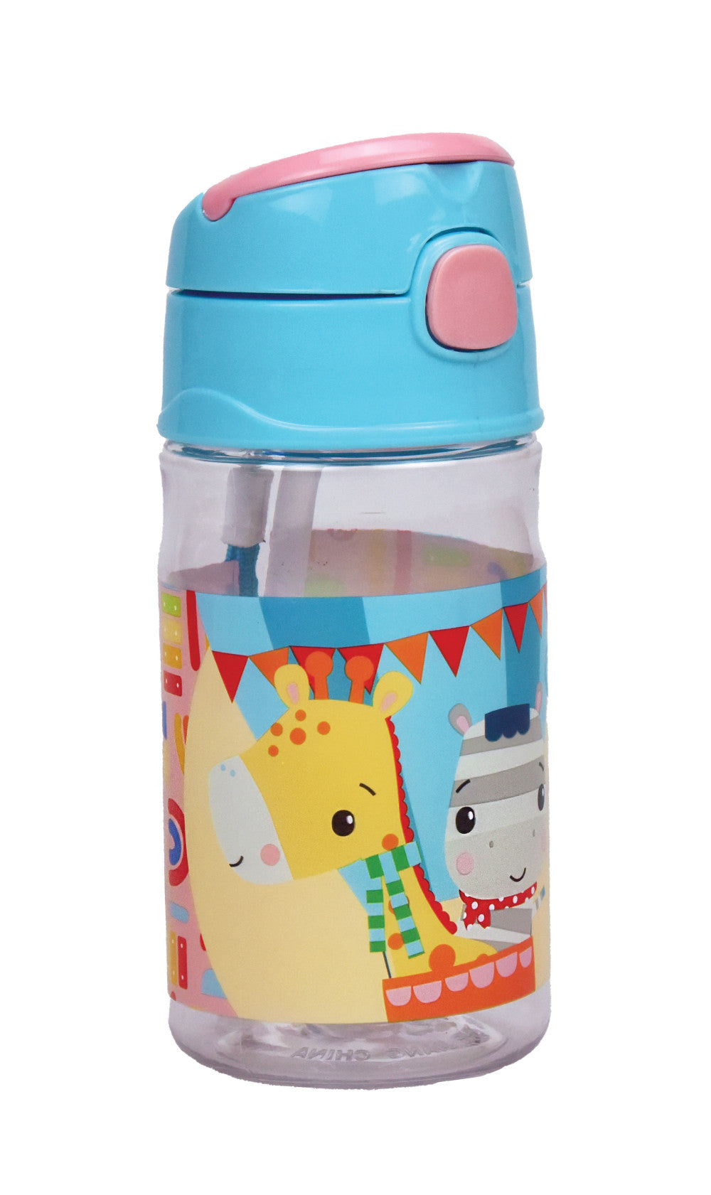 Fisher-Price Animals plastmasas pudele ar āķi 350 ml