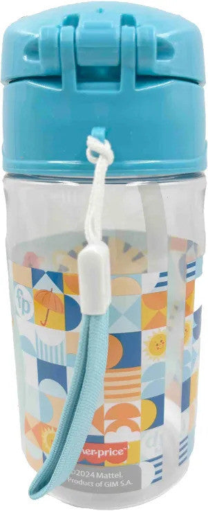 Fisher-Price Animals Tyger plastmasas ūdens pudele ar āķi 350 ml