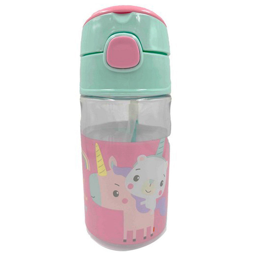 Fisher-Price Animals Vienradža plastmasas pudele ar āķi 350 ml