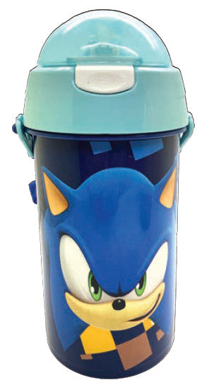 Sonic the Hedgehog Speed Sonic the Hedgehog pudele, sporta termoss 500 ml