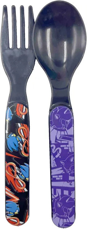 Sonic the Hedgehog Dabū mani Sonic the Hedgehog sviestmaižu kaste + galda piederumu komplekts