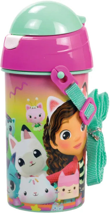 Gabby's Dollhouse Color Fade pudele, sporta pudele 500 ml