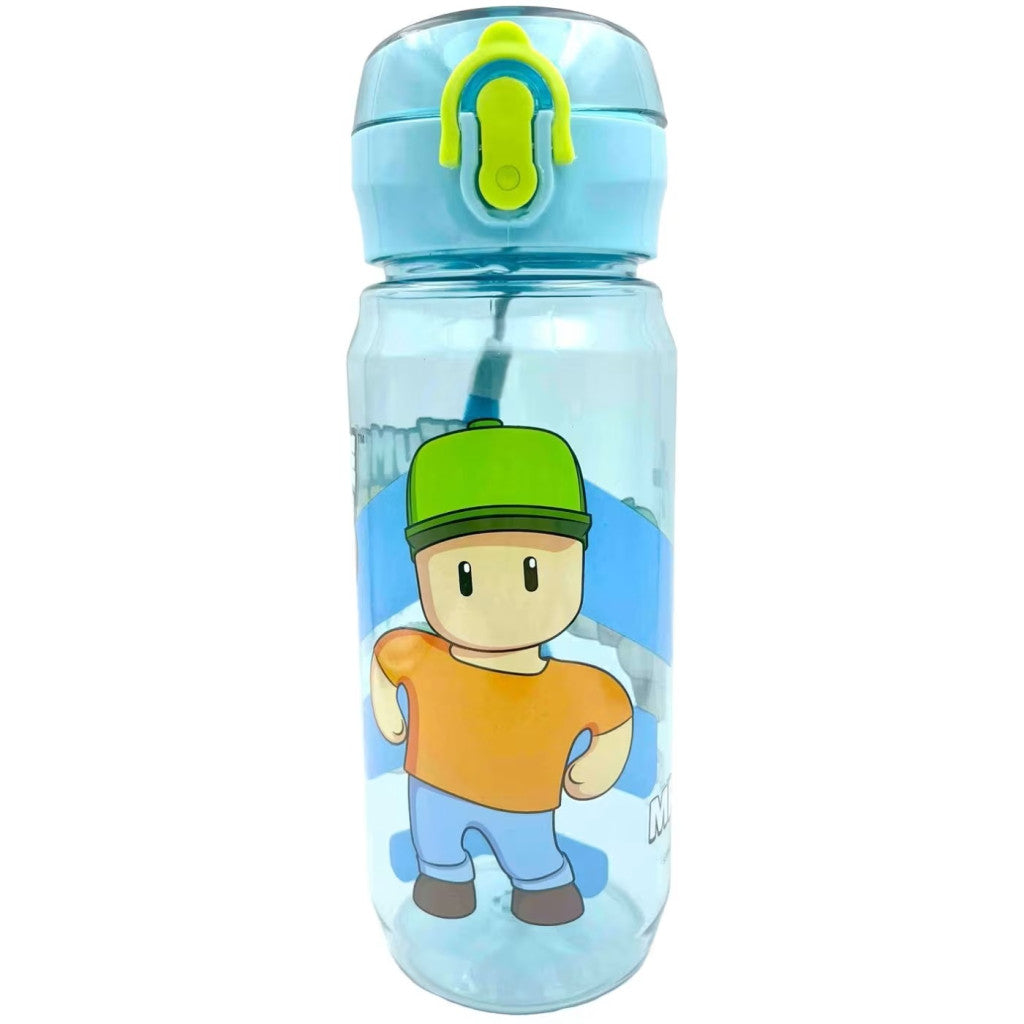Stumble Guys All Day plastmasas pudele ar rokturi 600 ml