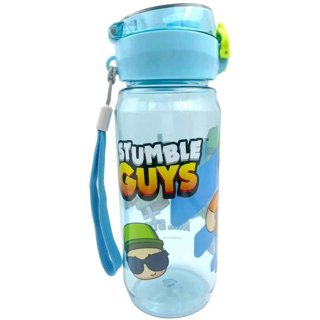 Stumble Guys All Day plastmasas pudele ar rokturi 600 ml