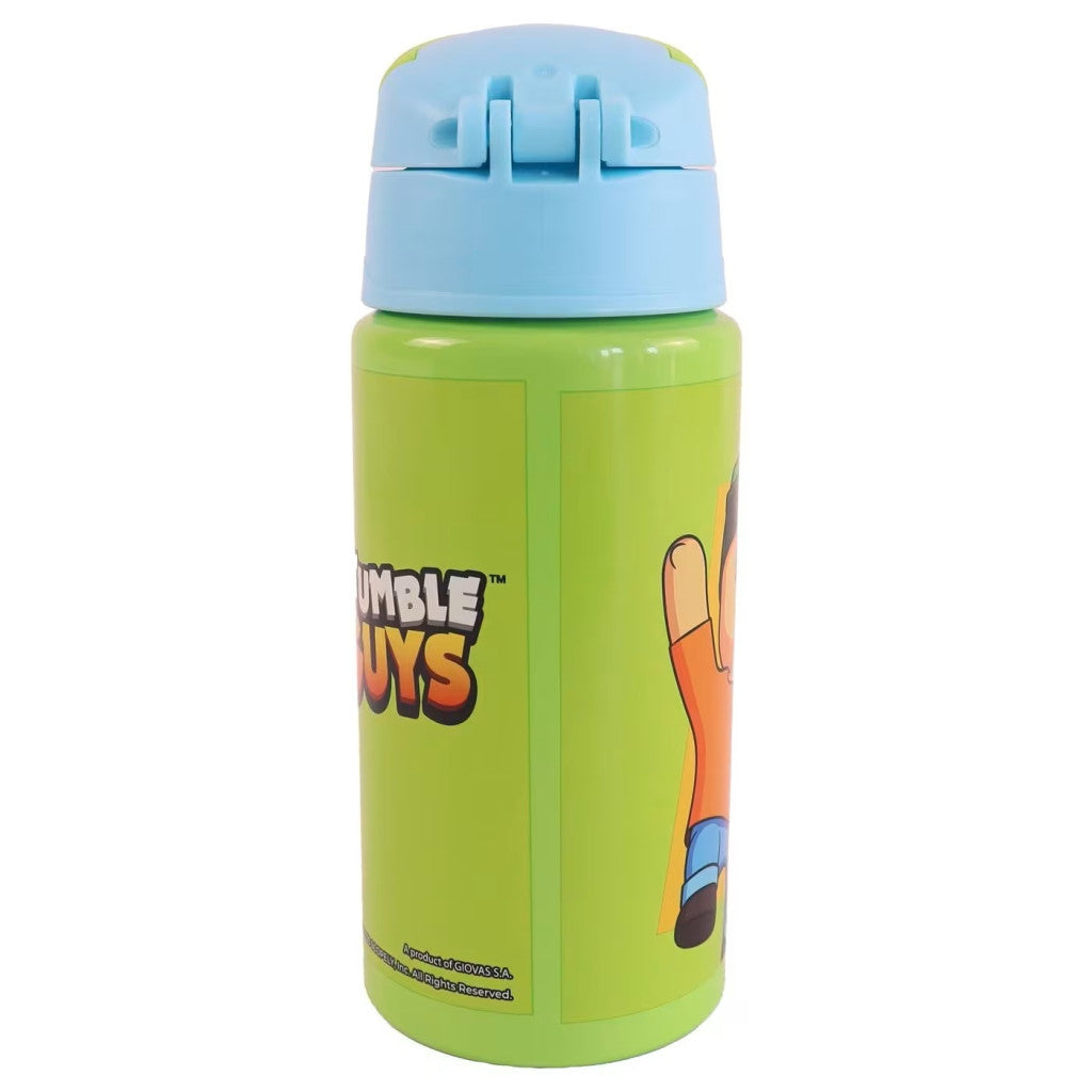 Stumble Guys All Day alumīnija pudele ar salmiņu un āķi 500 ml