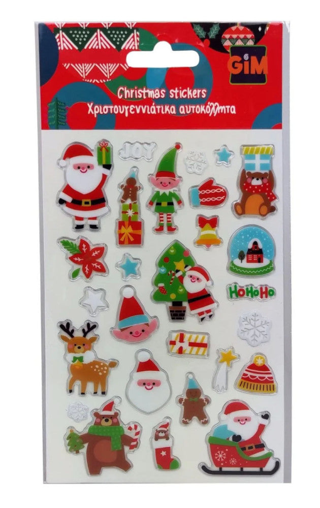 Ziemassvētku PVC uzlīme