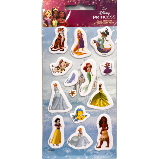 Disney Princess Friends Disney Princess pūkaino putu uzlīmju komplekts