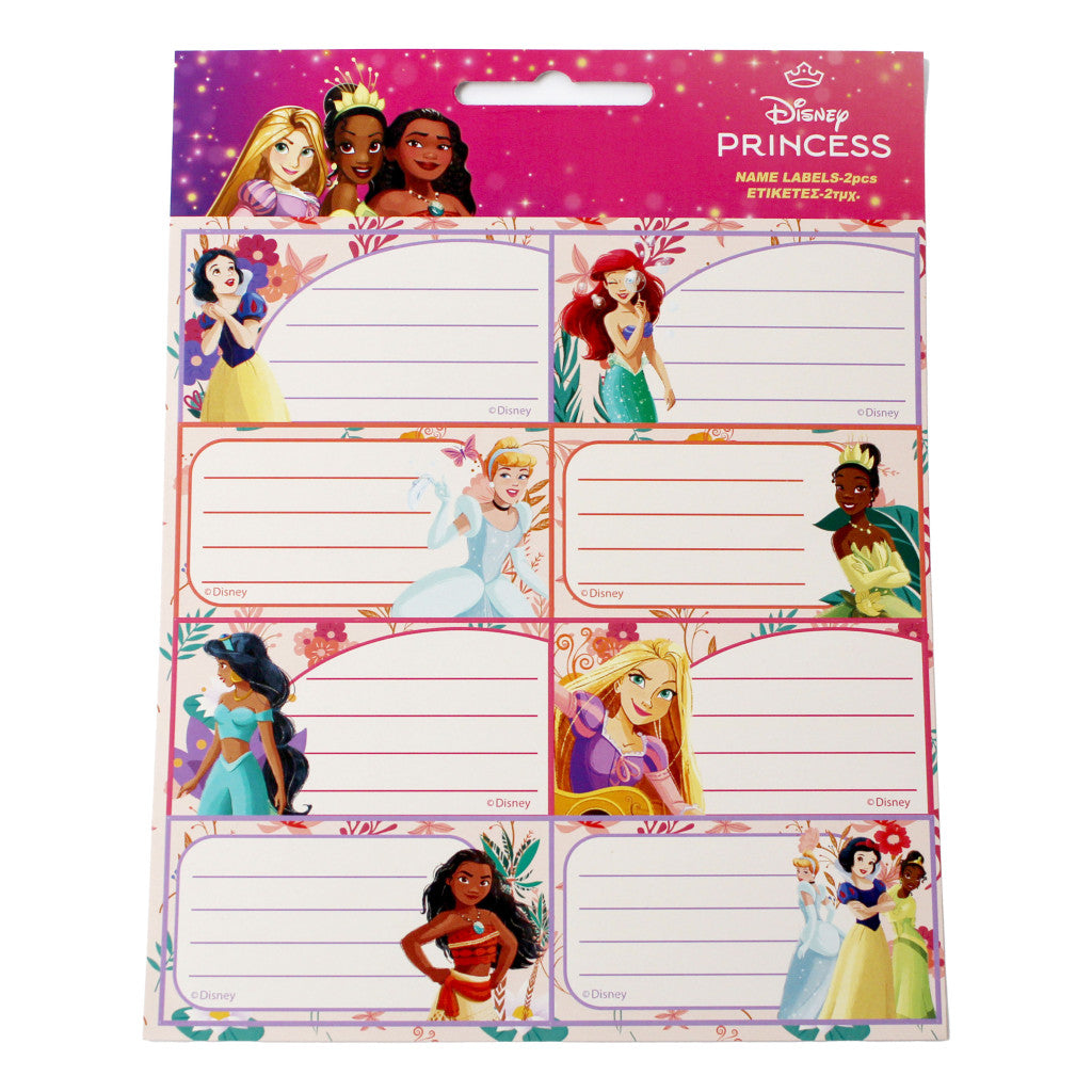 Disney Princess pavasara piezīmju grāmatiņu uzlīmju komplekts, 16 gab.