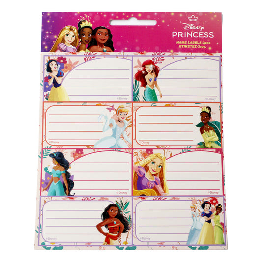Disney Princess pavasara piezīmju grāmatiņu uzlīmju komplekts, 16 gab.