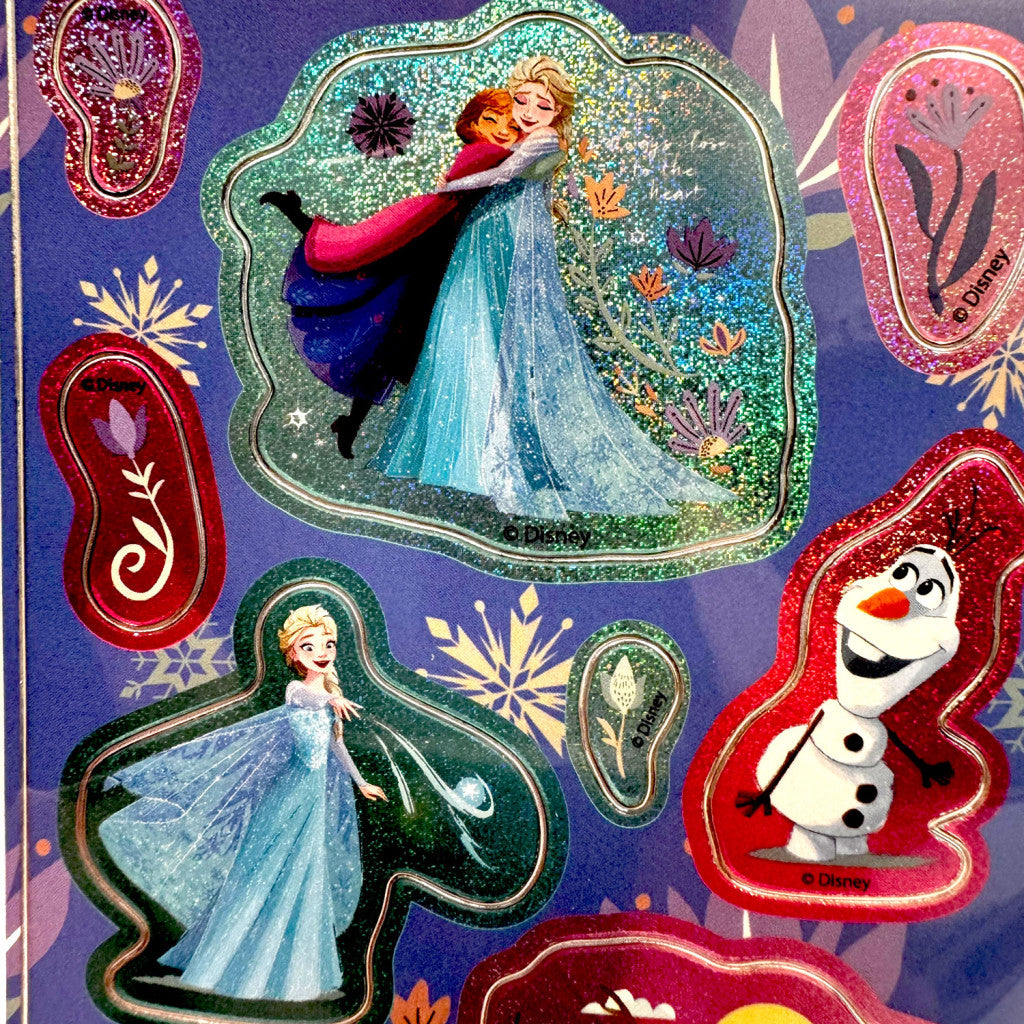 Disney Frozen apskāvienu hologrāfisko uzlīmju komplekts