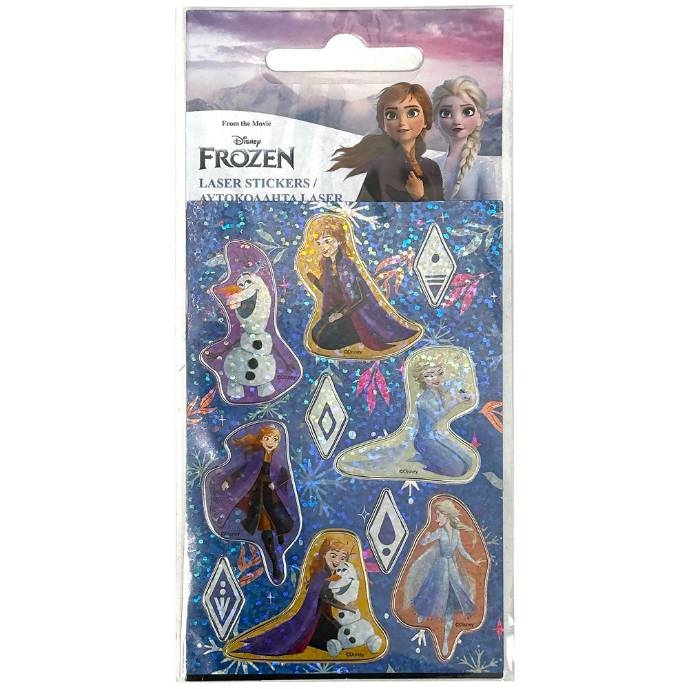 Disney Frozen Glamour hologrāfisko uzlīmju komplekts