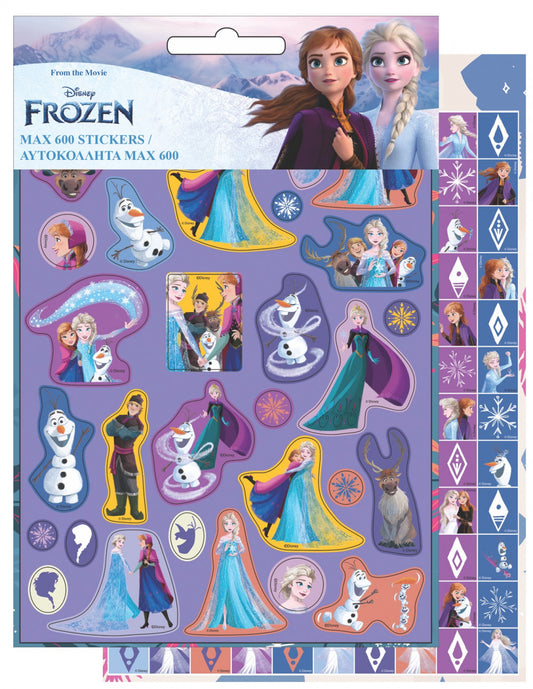 Disney Frozen Glamour 600 detaļu uzlīmju komplekts