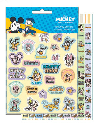 Disney Mikija 600 detaļu uzlīmju komplekts
