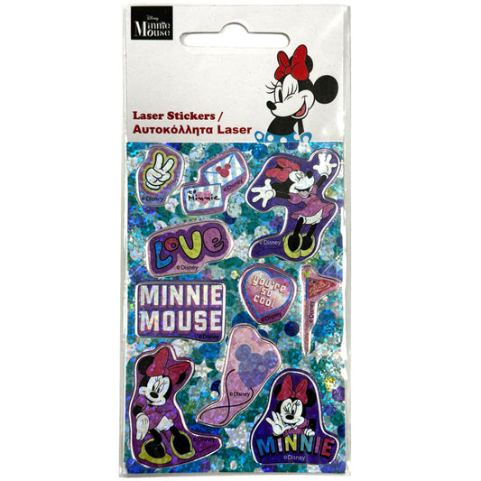 Disney Minnie Smiles hologrāfisko uzlīmju komplekts