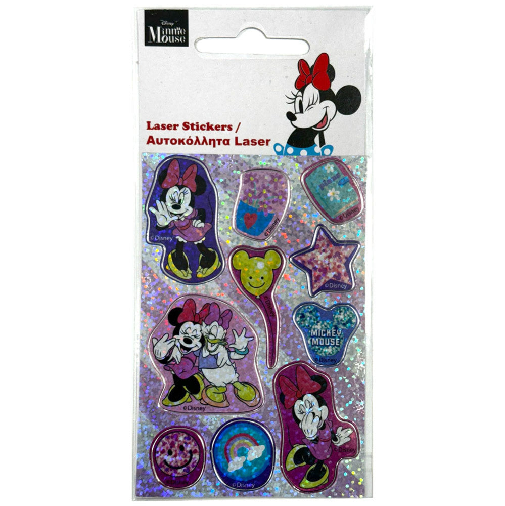 Disney Minnie Smiles hologrāfisko uzlīmju komplekts