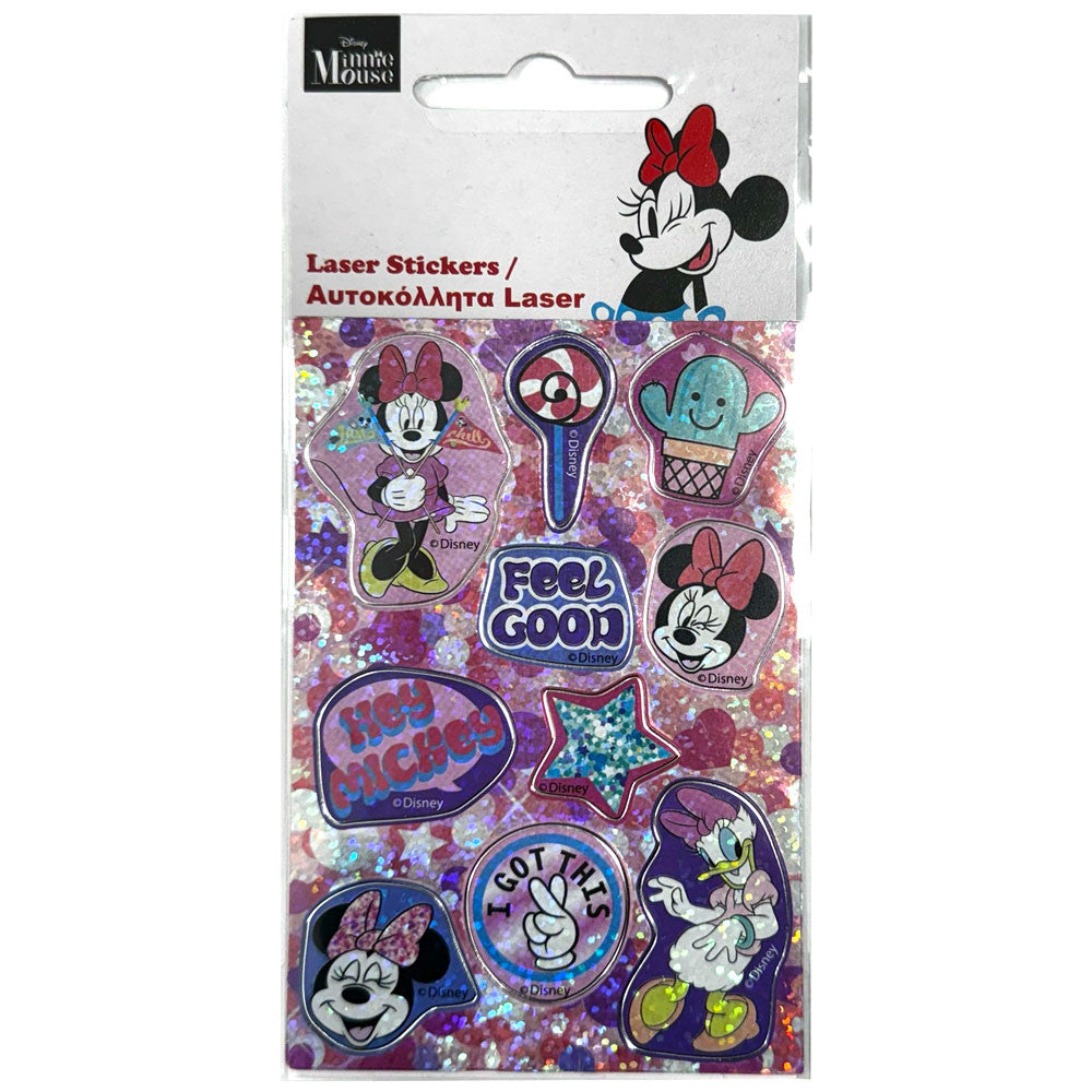 Disney Minnie Smiles hologrammas uzlīmju komplekts