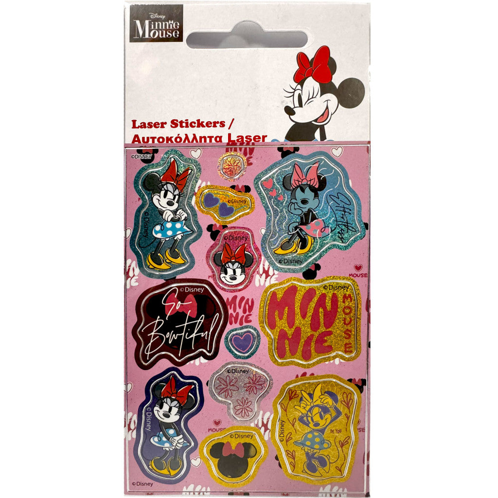 Disney Minnie Bowtiful hologrammas uzlīmju komplekts