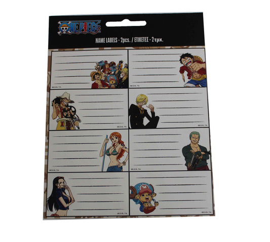 One Piece Luffy piezīmju grāmatiņu uzlīmju komplekts, 16 gab.