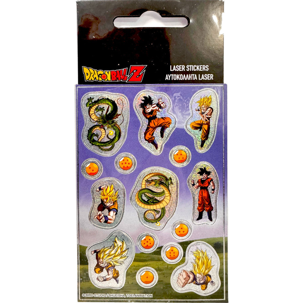 Dragon Ball čūskas hologrammas uzlīmju komplekts