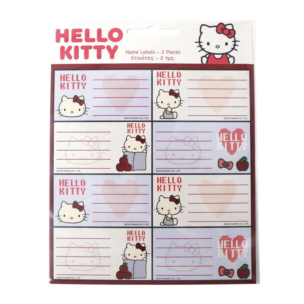 Hello Kitty Apple piezīmju grāmatiņas uzlīmes 16 gab.