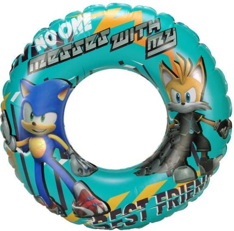 Sonic the Hedgehog peldēšanas riņķis labākajam draugam 51 cm