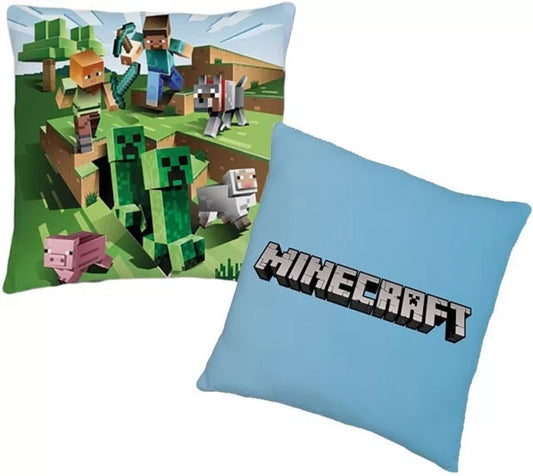 Minecraft Izpētes dekoratīvais spilvens 40x40 cm