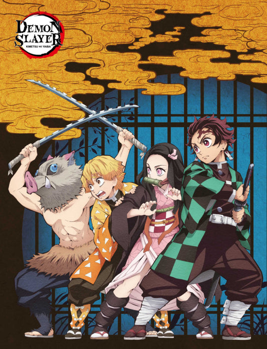 Demon Slayer The Team flīsa sega 130x170 cm