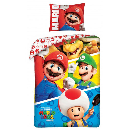 Super Mario Bros √°gynem≈±horze 140–200 cm, 70–90 cm