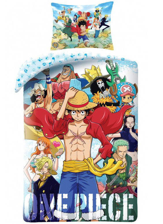One Piece Journey gultasveļas komplekts 140–200 cm, 70–90 cm