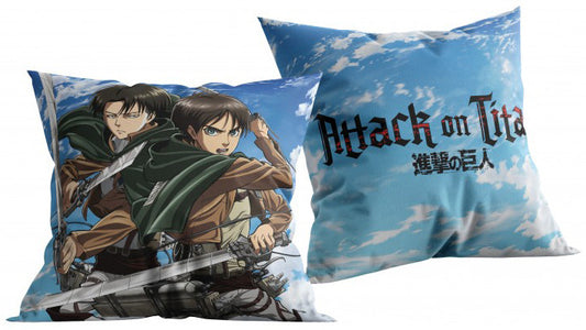 Dekoratīvais spilvens "Attack on Titan Scout Team" 40x40 cm