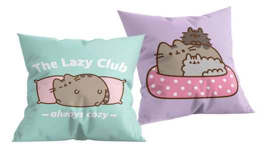 Pusheen mājīgs dekoratīvs spilvens 40x40 cm