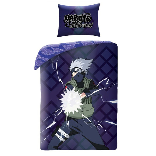 Naruto Raikiri gultasveļas pārvalks 140√ó200cm, 70√ó90 cm mikrošķiedra