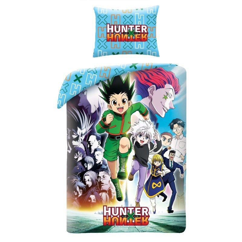 Hunter X Hunter Light and Shadow gultasveļas komplekts 140–200 cm, 70–90 cm mikrošķiedra