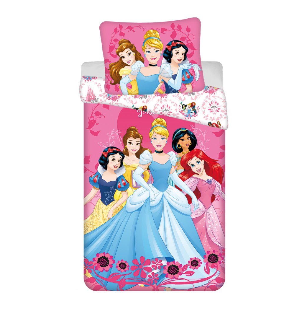 Disney Princess sirds formas gultasveļas komplekts 140–200 cm, 70–90 cm