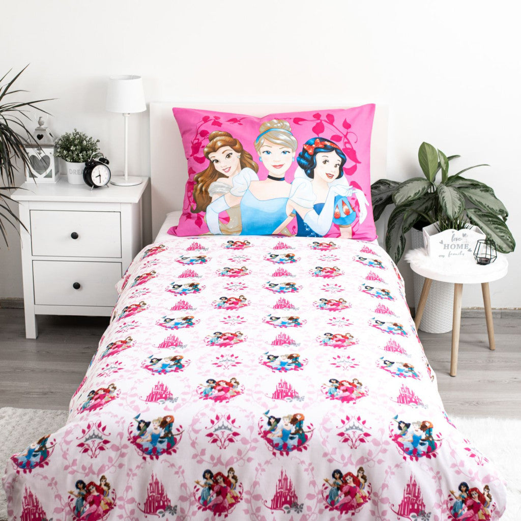 Disney Princess sirds formas gultasveļas komplekts 140–200 cm, 70–90 cm