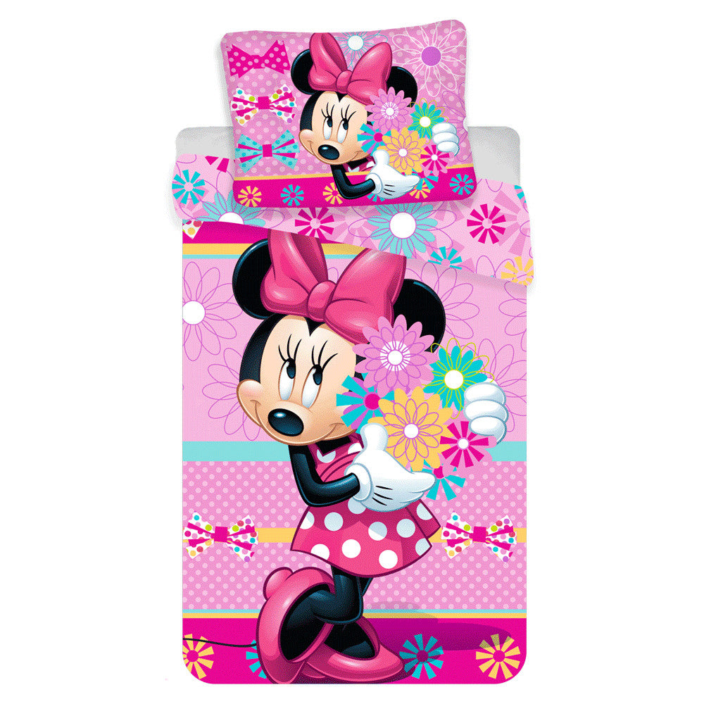 Disney Minnie Bouquet gultasveļas komplekts 140–200 cm, 70–90 cm