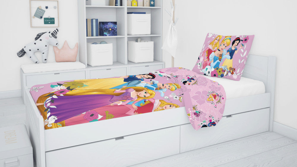 Disney Princess Royal gultasveļas komplekts 140–200 cm, 70–90 cm